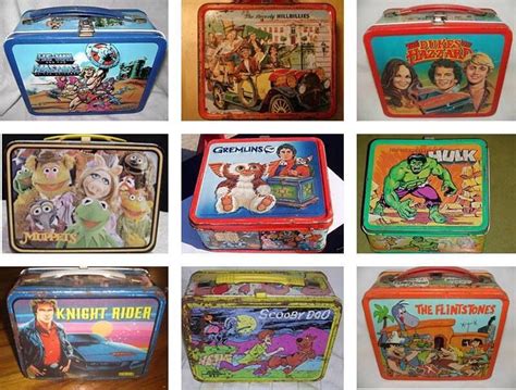 square metal lunch boxes|vintage lunch boxes 1980s.